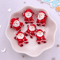 Colorful Santa Claus Resin Flatback Charms For DIY Crafts 15PCS 0