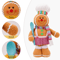 Retractable Leg Gingerbread Man Christmas Decoration Doll 7