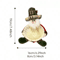 Snowman Holiday Candy Basket Christmas Woven Gift Basket Snowman Christmas Decoration 2