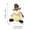 Snowman Holiday Candy Basket Christmas Woven Gift Basket Snowman Christmas Decoration 2