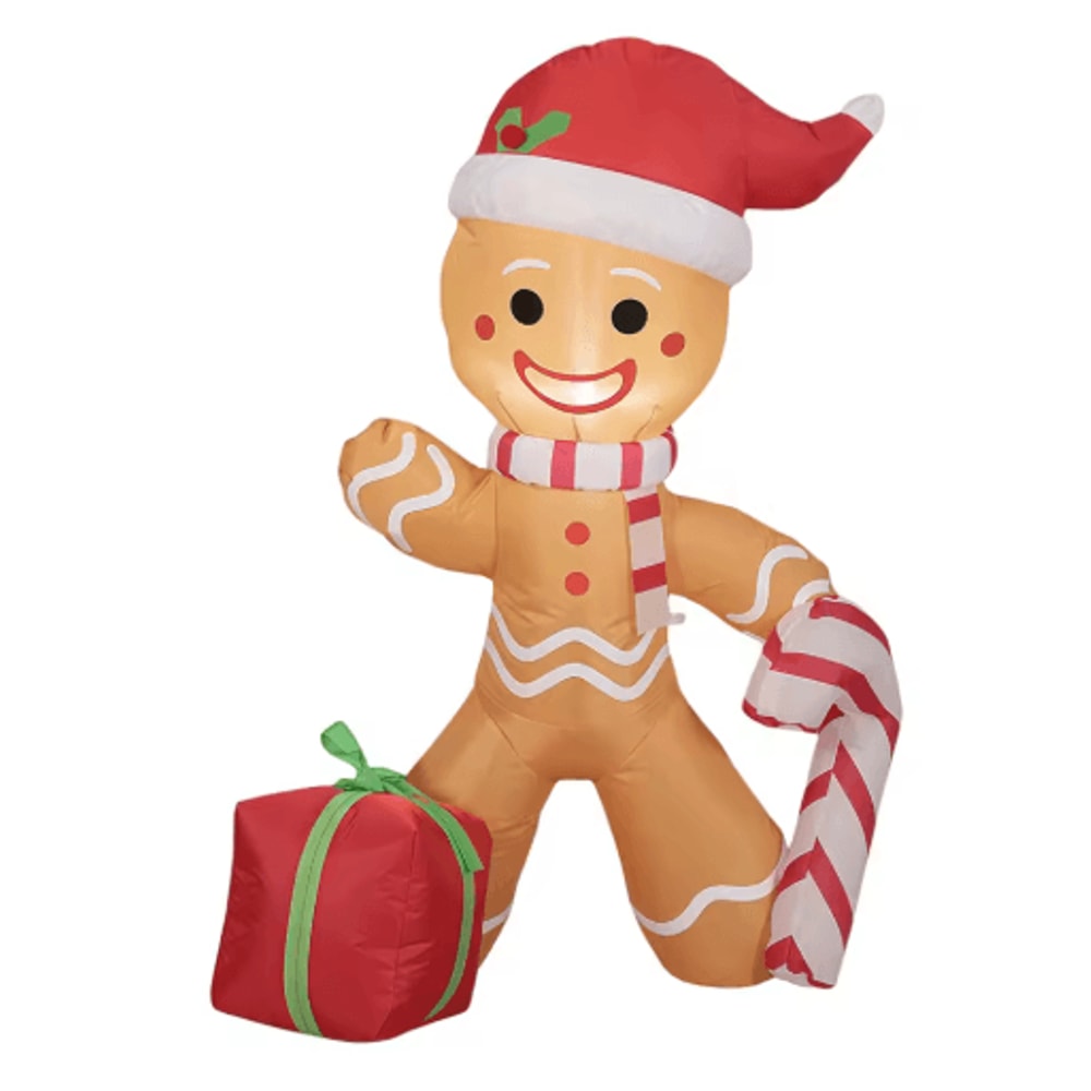 LED LightUp Christmas Inflatable Decoration Festive Outdoor Indoor Holiday Display 1