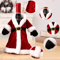 Santa Sweater Christmas Wine Bottle Cover Festive Holiday Wine Gift Holder 94 2