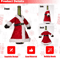 Santa Sweater Christmas Wine Bottle Cover Festive Holiday Wine Gift Holder 94 3