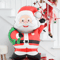 Standing Santa Foil Balloon Festive Christmas Party Decoration For Holiday New Year 2