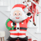 Standing Santa Foil Balloon Festive Christmas Party Decoration For Holiday New Year 2