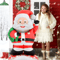 Standing Santa Foil Balloon Festive Christmas Party Decoration For Holiday New Year 3
