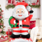 Standing Santa Foil Balloon Festive Christmas Party Decoration For Holiday New Year 4
