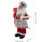 12Inch Chef Santa Christmas Figurine Standing Santa Holiday Kitchen Decoration 1