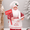 12Inch Chef Santa Christmas Figurine Standing Santa Holiday Kitchen Decoration 6