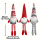 Nordic Christmas Gnome Plush Doll And Faceless Holiday Tabletop Decoration 7