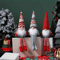 Nordic Christmas Gnome Plush Doll And Faceless Holiday Tabletop Decoration 0