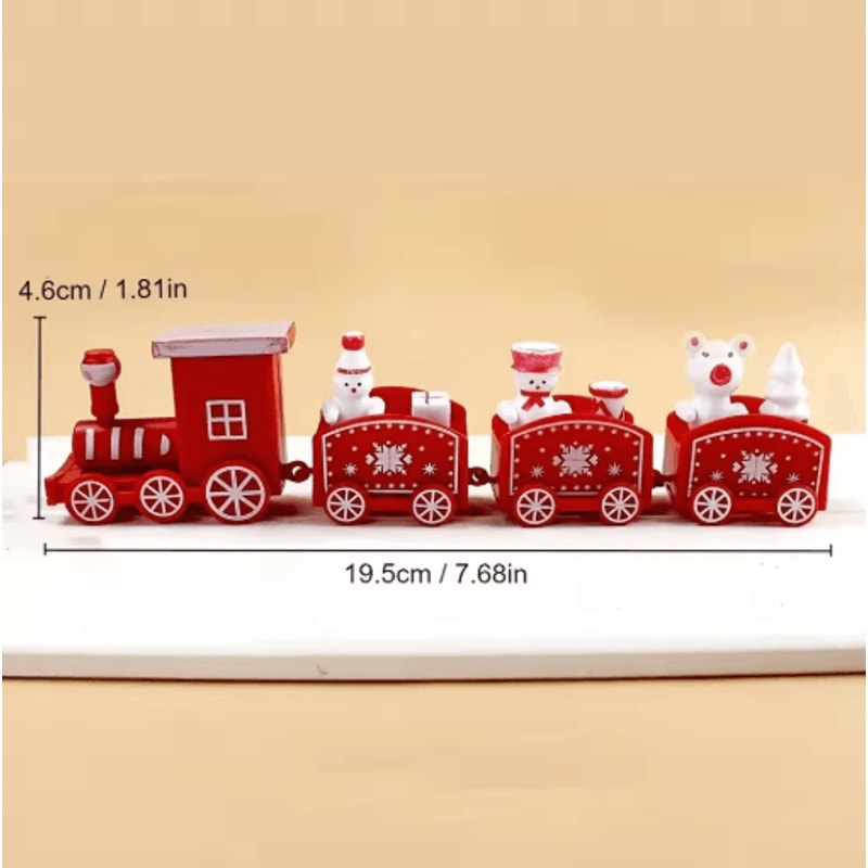 Festive Christmas Train Ornament Merry Christmas Tree Decoration For Kids 1