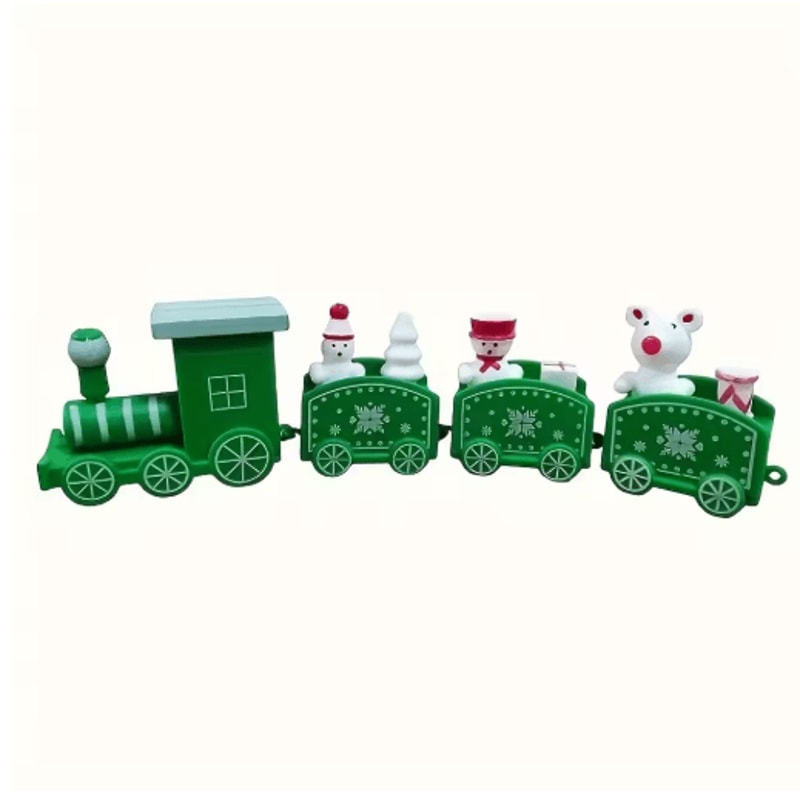 Festive Christmas Train Ornament Merry Christmas Tree Decoration For Kids 2