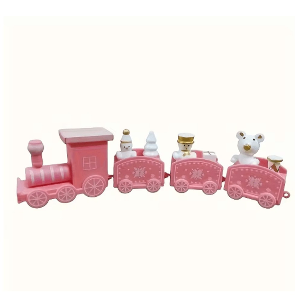 Festive Christmas Train Ornament Merry Christmas Tree Decoration For Kids 4