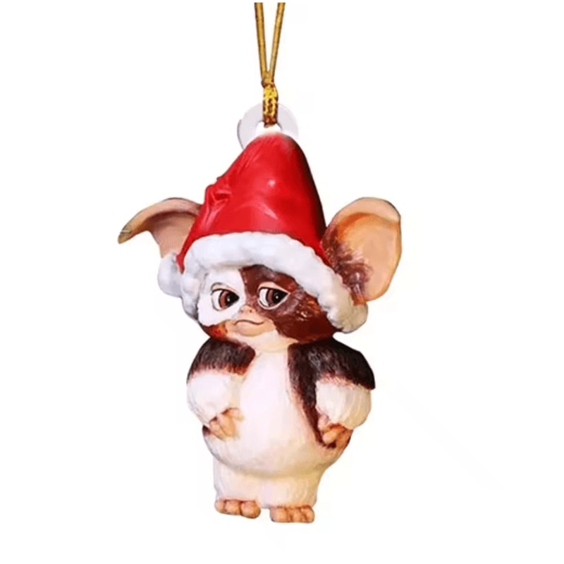 Gremlin Inspired Acrylic Christmas Ornament Multi Use Tree Car Mirror And Keychain Pendant 3