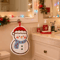 Festive Christmas Hand Towels Gingerbread Snowman And Tree Coral Fleece Hanging Towels 1 To 3 PCS 7