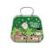 Festive Christmas Tin Handbag Gift Box Reusable Candy Cookie Treat Container 1