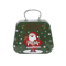 Festive Christmas Tin Handbag Gift Box Reusable Candy Cookie Treat Container 5
