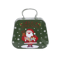 Festive Christmas Tin Handbag Gift Box Reusable Candy Cookie Treat Container 5