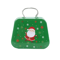Festive Christmas Tin Handbag Gift Box Reusable Candy Cookie Treat Container 6