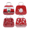 Festive Christmas Tin Handbag Gift Box Reusable Candy Cookie Treat Container 10