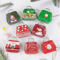 Festive Christmas Tin Handbag Gift Box Reusable Candy Cookie Treat Container 13