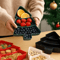 Festive Christmas Tree Fruit Plate Holiday Serving Tray For Home Decor 0