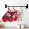 Festive Christmas Oven Gloves Heat Resistant Holiday Kitchen Mitts 4