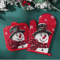 Festive Christmas Oven Gloves Heat Resistant Holiday Kitchen Mitts 8