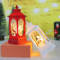 Festive Christmas Lantern Night Lights Santa Elk Snowman Table Decor 8
