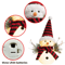 Cute Luminous Christmas Snowman Doll Festive Holiday Toy Gift 3