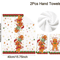 Festive Gingerbread Christmas Kitchen Towels 2PCS Holiday Dish Towel Set 1