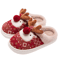 Cute Christmas Deer Womens Winter Slippers Cozy NonSlip House Shoes 0