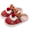 Cute Christmas Deer Womens Winter Slippers Cozy NonSlip House Shoes 0