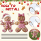 3D Christmas Boy Girl Yard Stakes Metal Outdoor Holiday Lawn Decor 2PCS 4