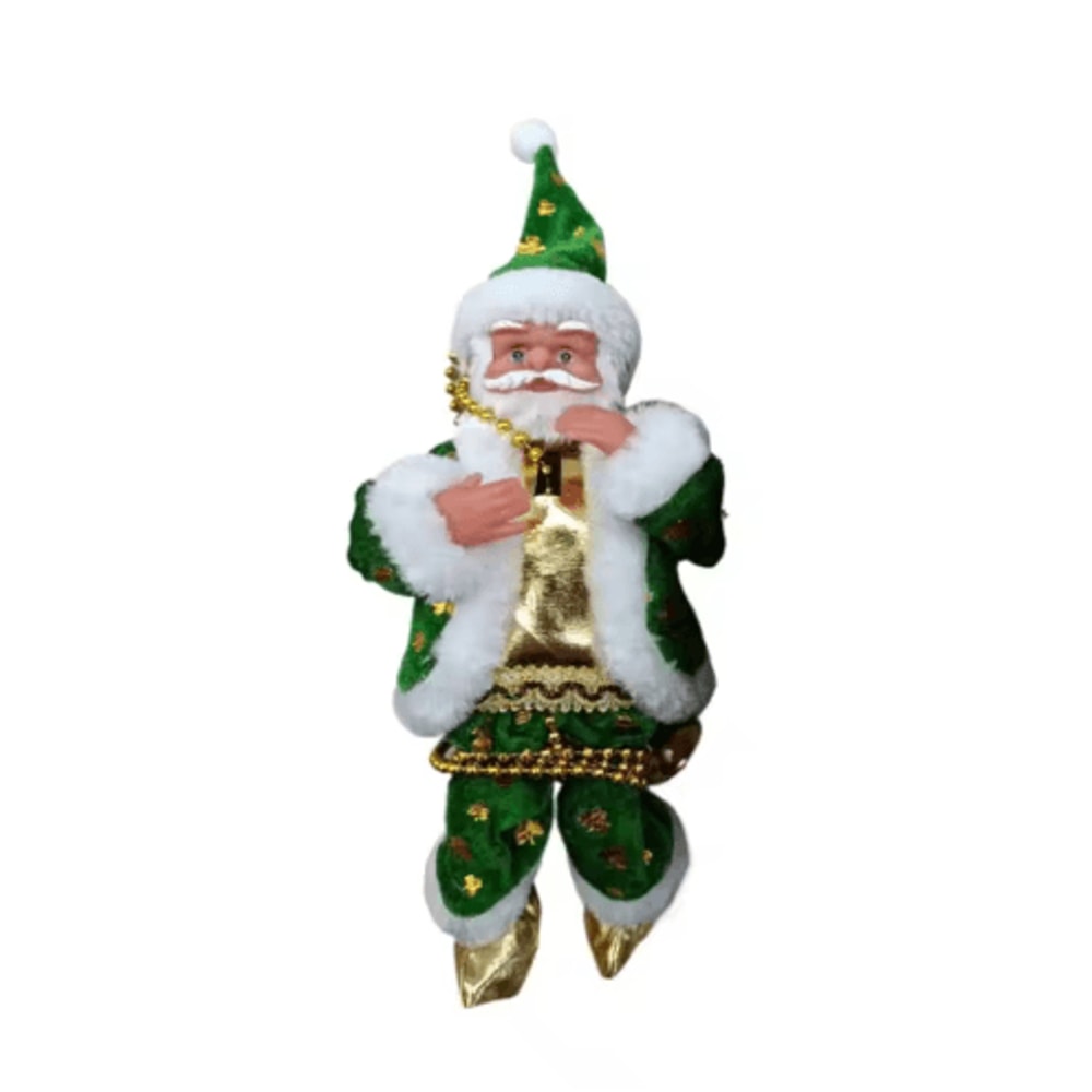 Animated Santa Climbing Ladder Decoration Musical LightUp Christmas Doll 2