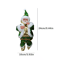 Animated Santa Climbing Ladder Decoration Musical LightUp Christmas Doll 3