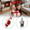 Animated Santa Climbing Ladder Decoration Musical LightUp Christmas Doll 4