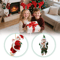 Animated Santa Climbing Ladder Decoration Musical LightUp Christmas Doll 4