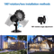 Outdoor Snowflake LED Projector Light With Remote Christmas Holiday Projection Decor 2
