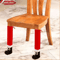 Festive Christmas Chair Leg Covers Santa Chair Leg Socks For Holiday Table Dining Decor 7