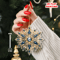 6Piece Snowflake Christmas Ornaments Acrylic Tree Hanging Decorations 0