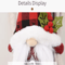 Cute Santa Curtain Buckle Plush Christmas Curtain Tieback Decoration For Kids 3