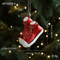 Cute Christmas Tree Hanging Ornament Cartoon Holiday Pendant Decoration 4