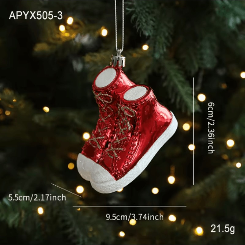 Cute Christmas Tree Hanging Ornament Cartoon Holiday Pendant Decoration 4