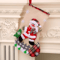 Mini Christmas Stocking Ornament Cute Holiday Candy Bag Tree Decoration 2