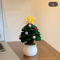 Handmade Crochet Christmas Tree Ornament Mini Knitted Holiday Decoration 2