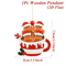 Cute Gingerbread Man Christmas Ornament Wooden Holiday Tree Pendant Decoration 4
