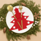 12Piece Christmas Cutlery Holders Festive Felt Utensil Pockets For Holiday Table Decor 4