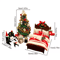 Miniature Dollhouse Christmas Decor Set Tiny Holiday Furniture Tree Decoration 1